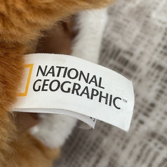 National Geographic Tiger Hand Body Puppet Soft Plush Animal Toy - Picture 3 of 5